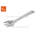 Fuego arce 3pcs(chopsticks,spoon,fork) práctica vajilla acero inoxidable vajilla camping servicio de mesa